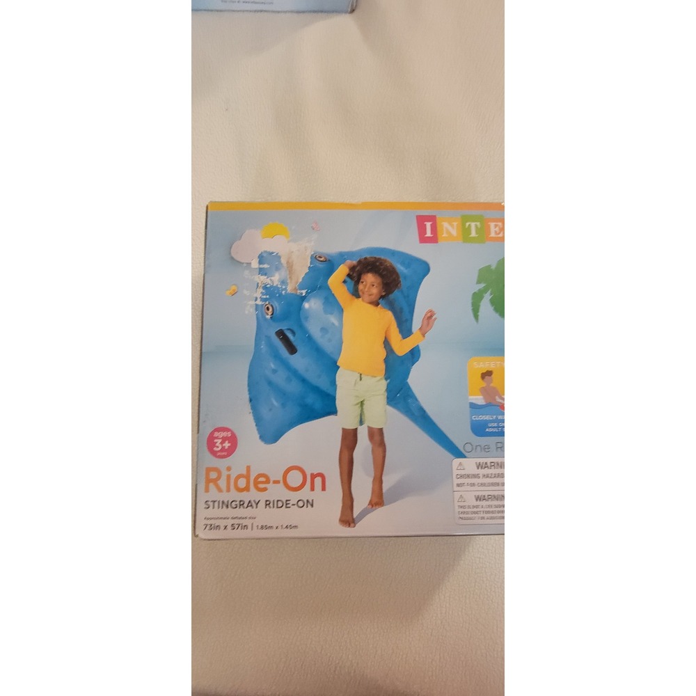 Intex Stingray Ride-0n  Inflatable Pool Toy NWT - Picture 3 of 5